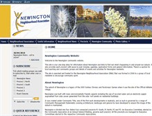 Tablet Screenshot of newingtoncommunity.com.au